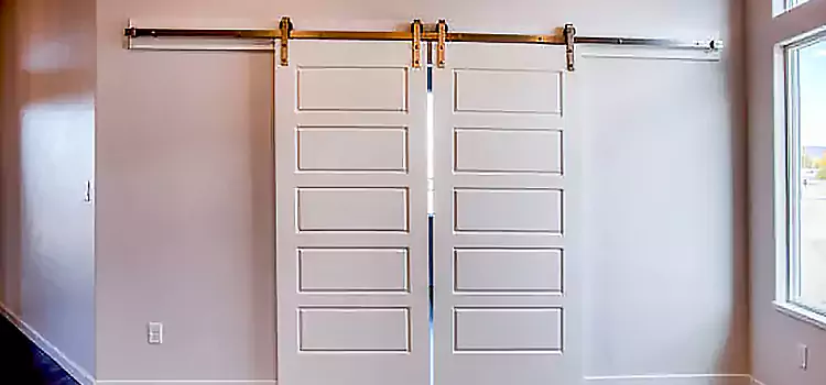 Glass Barn Door with Installation Hardware Kit Montmagny